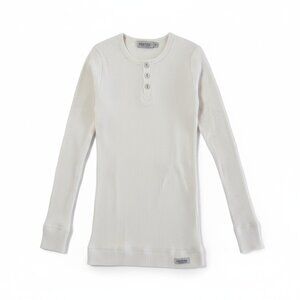 MARMAR COPENHAGEN - LONG SLEEVE TEE - 50%COTTON - IVORY - 8Y - NEW NO TAG